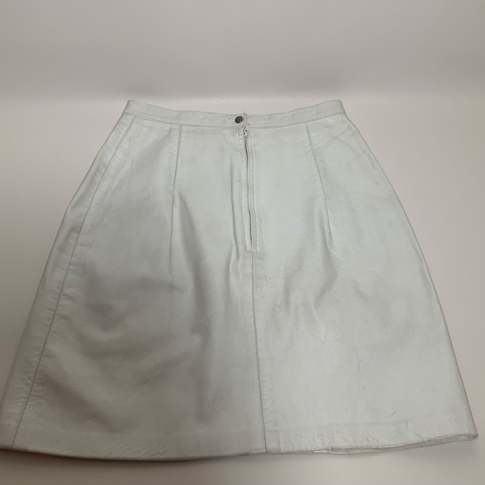 Genuine 100% leather skirt